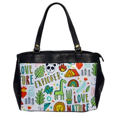 Traveller Explorer Oversize Office Handbag by designsbymallika