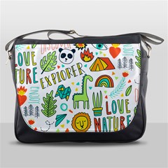 Traveller Explorer Messenger Bag by designsbymallika