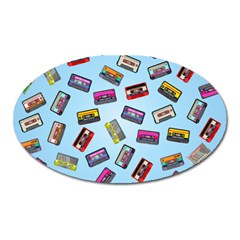 Retro Look Oval Magnet