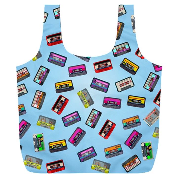 retro look Full Print Recycle Bag (XXXL)