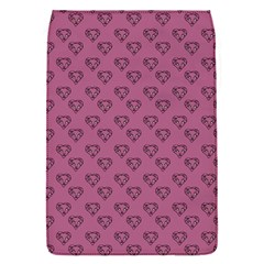 Heart Face Mauve Removable Flap Cover (S)