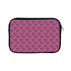 Heart Face Mauve Apple iPad Mini Zipper Cases