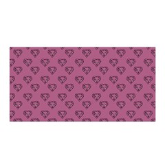 Heart Face Mauve Satin Wrap by snowwhitegirl