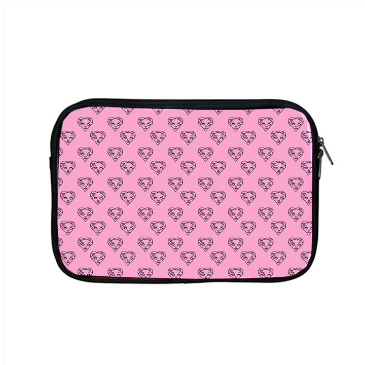 Heart Face Pink Apple MacBook Pro 15  Zipper Case