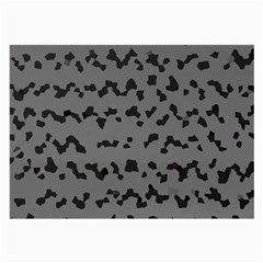 Mosaique Noir/gris Large Glasses Cloth by kcreatif