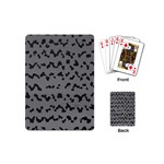 Mosaique Noir/Gris Playing Cards Single Design (Mini) Back