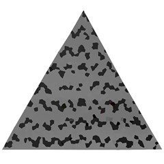 Mosaique Noir/gris Wooden Puzzle Triangle by kcreatif