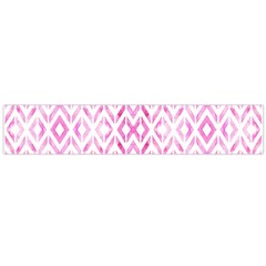 Chevrons Abstrait Rose Large Flano Scarf  by kcreatif