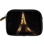 Tour Eiffel Paris Nuit Digital Camera Leather Case Front