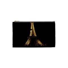 Tour Eiffel Paris Nuit Cosmetic Bag (small) by kcreatif