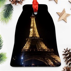 Tour Eiffel Paris Nuit Bell Ornament (two Sides) by kcreatif