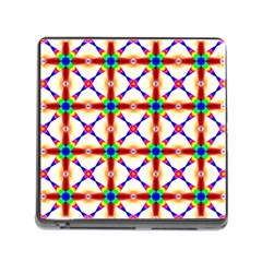 Rainbow Pattern Memory Card Reader (square 5 Slot) by Mariart