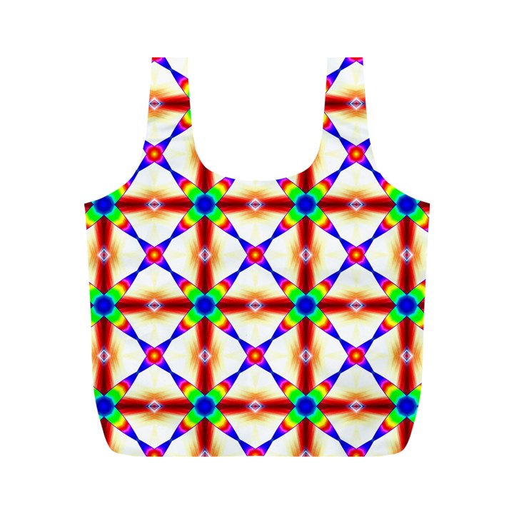 Rainbow Pattern Full Print Recycle Bag (M)