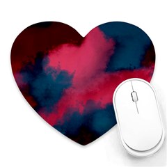 Dégradé Rose/bleu Heart Mousepads by kcreatif