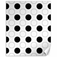 Background Dot Pattern Canvas 16  X 20  by HermanTelo