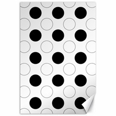 Background Dot Pattern Canvas 20  X 30  by HermanTelo