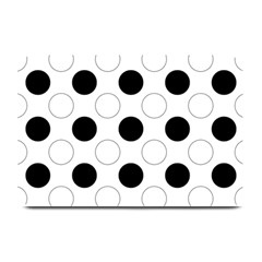 Background Dot Pattern Plate Mats by HermanTelo