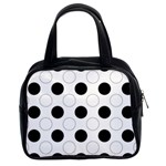 Background Dot Pattern Classic Handbag (Two Sides) Front