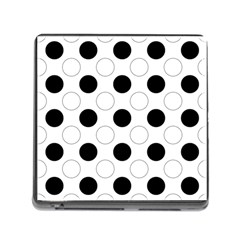 Background Dot Pattern Memory Card Reader (square 5 Slot)