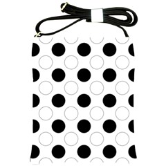 Background Dot Pattern Shoulder Sling Bag