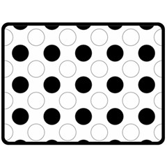 Background Dot Pattern Fleece Blanket (large) 