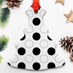 Background Dot Pattern Ornament (christmas Tree) 