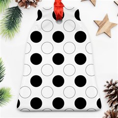 Background Dot Pattern Ornament (bell) by HermanTelo