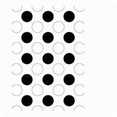 Background Dot Pattern Small Garden Flag (two Sides)