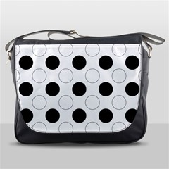 Background Dot Pattern Messenger Bag