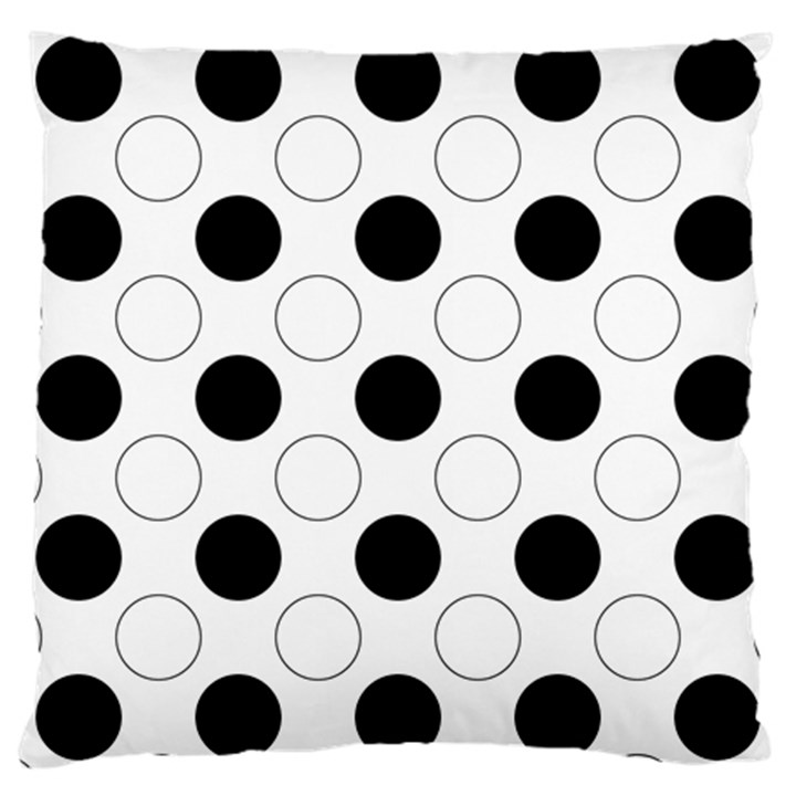 Background Dot Pattern Large Cushion Case (One Side)