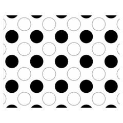 Background Dot Pattern Double Sided Flano Blanket (medium) 