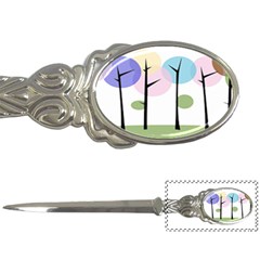 Forest Trees Nature Plants Letter Opener