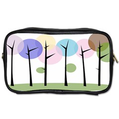 Forest Trees Nature Plants Toiletries Bag (two Sides)