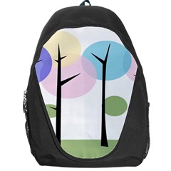 Forest Trees Nature Plants Backpack Bag by HermanTelo