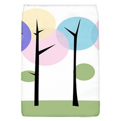 Forest Trees Nature Plants Removable Flap Cover (l)