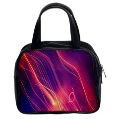 Abstrait Lumière Classic Handbag (two Sides) by kcreatif