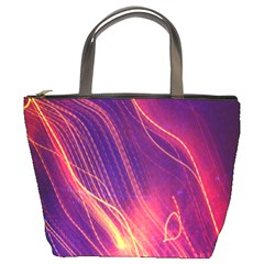 Abstrait Lumière Bucket Bag by kcreatif