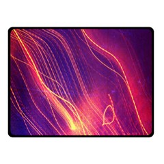 Abstrait Lumière Fleece Blanket (small) by kcreatif