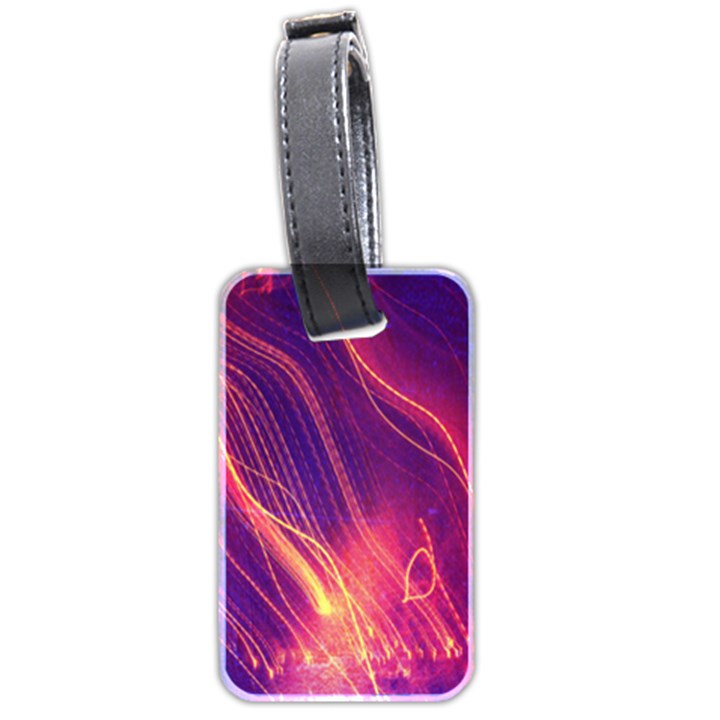 Abstrait Lumière Luggage Tag (two sides)