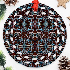 Ab 109 Round Filigree Ornament (two Sides) by ArtworkByPatrick