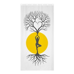 Zen Women s  Shower Curtain 36  X 72  (stall) 