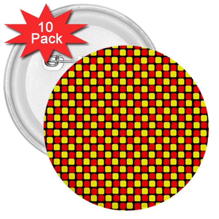 Rby 84 3  Buttons (10 pack) 