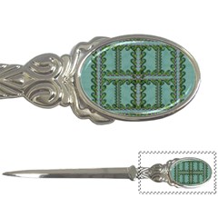 Rainforest Vines And Fantasy Flowers Letter Opener by pepitasart