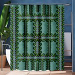 Rainforest Vines And Fantasy Flowers Shower Curtain 60  x 72  (Medium)  60 x72  Curtain