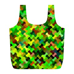 Ab 111 Full Print Recycle Bag (l) by ArtworkByPatrick