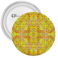 Vivid Warm Ornate Pattern 3  Buttons