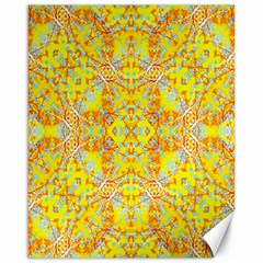 Vivid Warm Ornate Pattern Canvas 16  x 20 