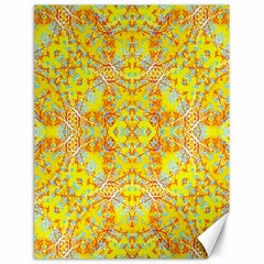 Vivid Warm Ornate Pattern Canvas 18  X 24 