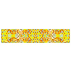 Vivid Warm Ornate Pattern Small Flano Scarf by dflcprintsclothing