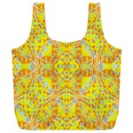 Vivid Warm Ornate Pattern Full Print Recycle Bag (XXL) Back